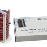 10 x Petri dish holders with 70 x tag set