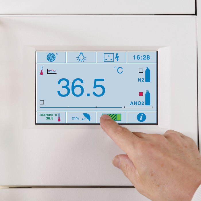 Touchscreen mit Anaeroben Überwachungssystem