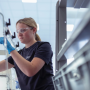 Olivia, a DWS engineering apprentice