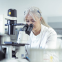DWS Microbiologist in the Lab.