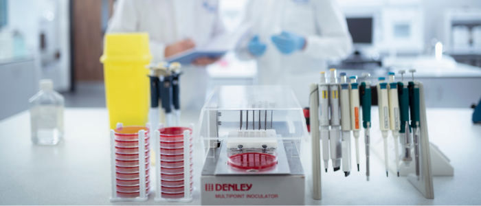 MIC testing of anaerobic bacteria at DWS